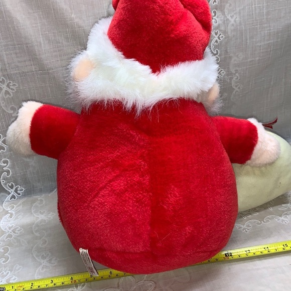 1991 America Wego Fiesta Concession Round 14" Santa Claus plush stuffed animal - Picture 4 of 10
